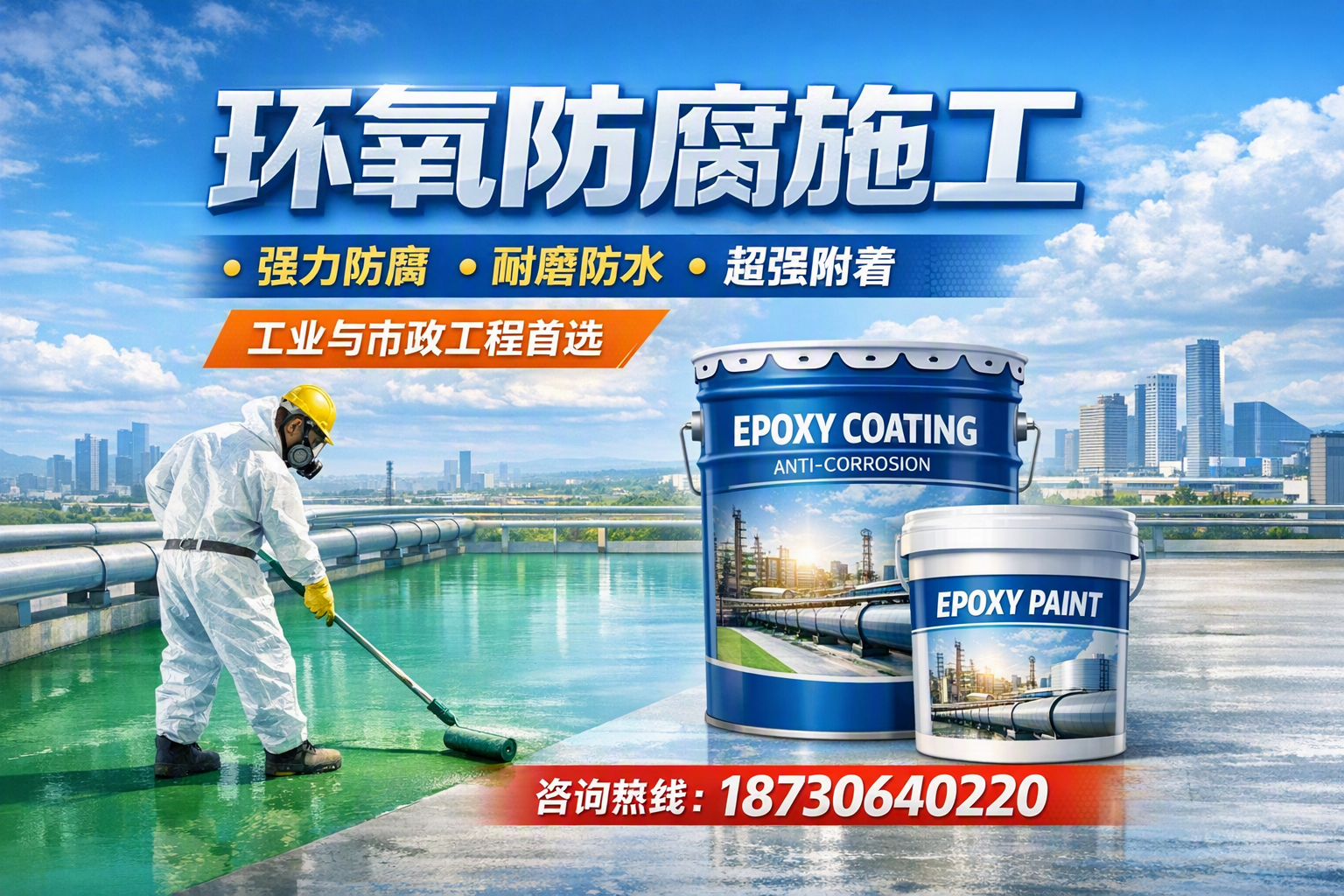 在 吉安 进行环氧防腐施工的注意事项